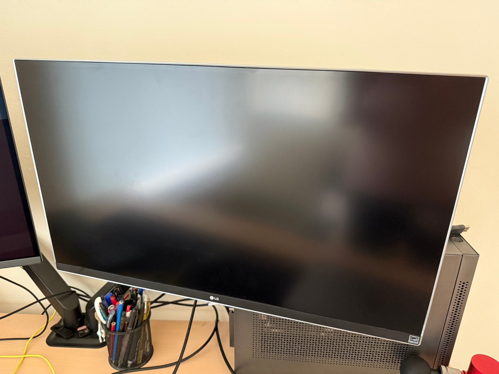27 inch LG 4k monitor, Computers en Software, Monitoren, Ophalen, IPS, 60 Hz of minder, Ultra HD (4K)