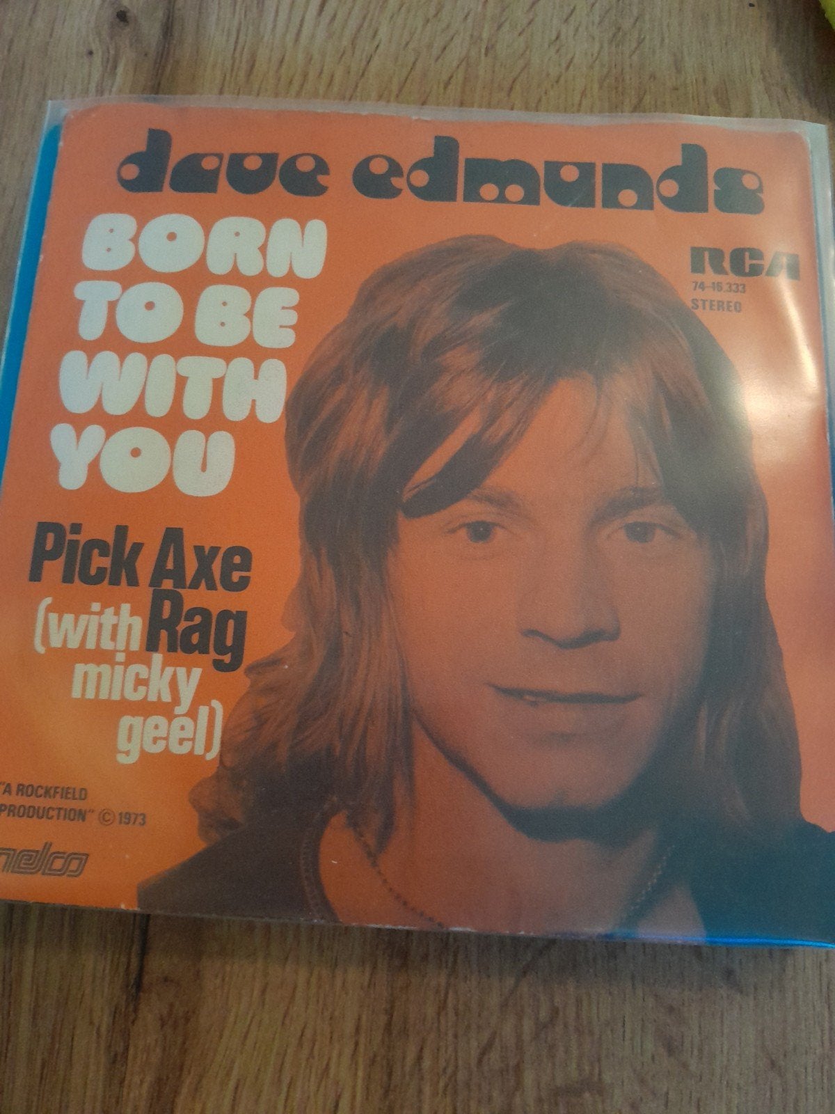 Dave edmunds 7inch born to be with you, Cd's en Dvd's, Ophalen of Verzenden, Zo goed als nieuw, Pop