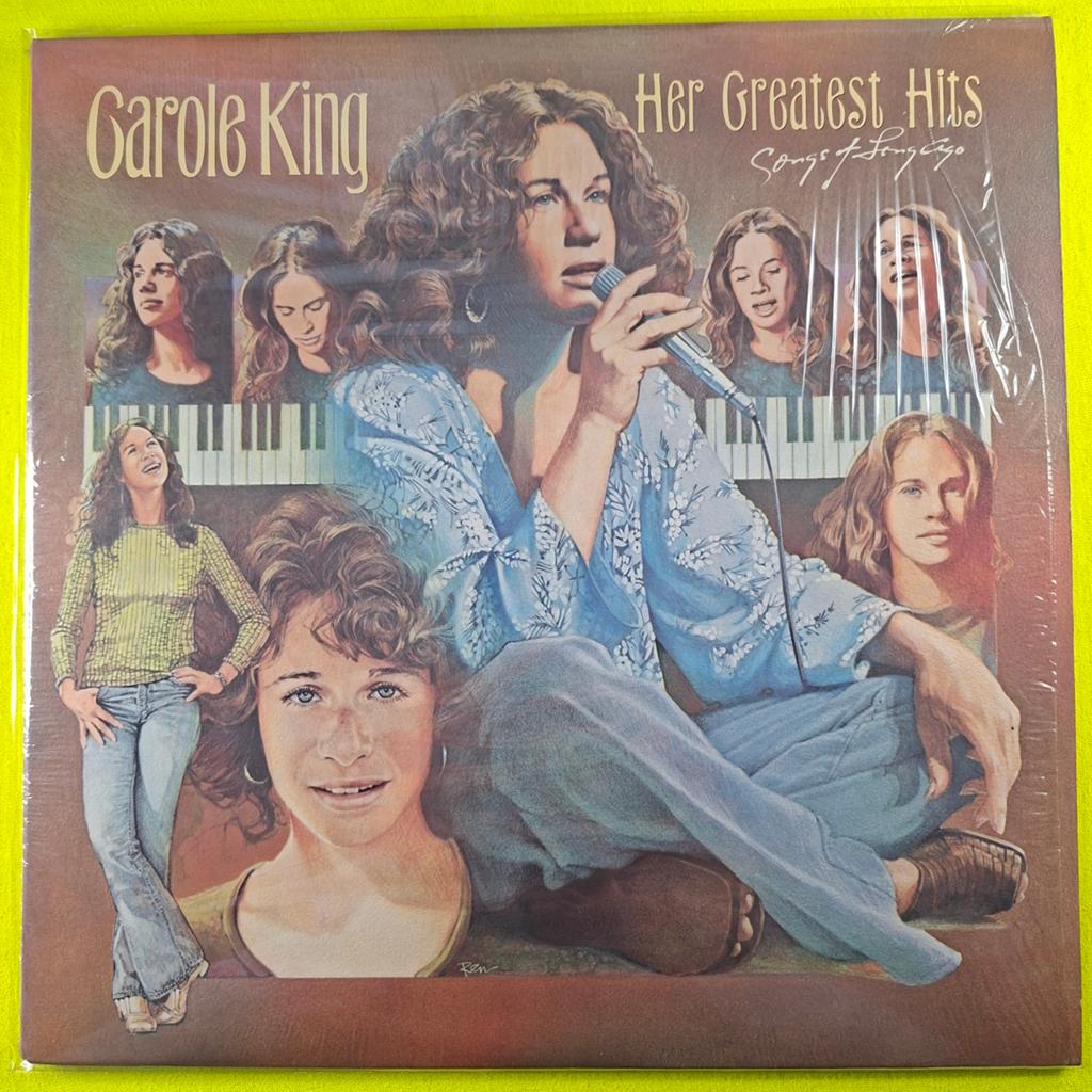 Carole King Her greatest hits lp, Ophalen of Verzenden, Inclusief binnenhoes, 12 inch, 1970 - 1979