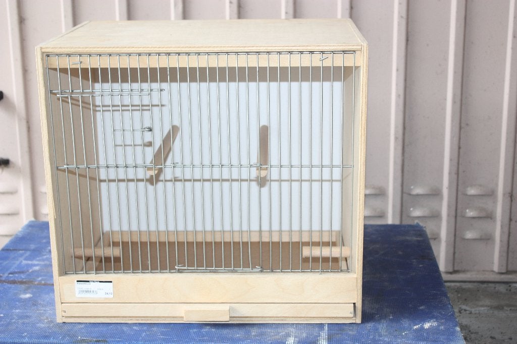 Opnieuw Te koop Nieuwe houten broedkooi 42x38x30,5 cm, Ophalen, Nieuw, Hout, Broedkooi of Kweekkooi