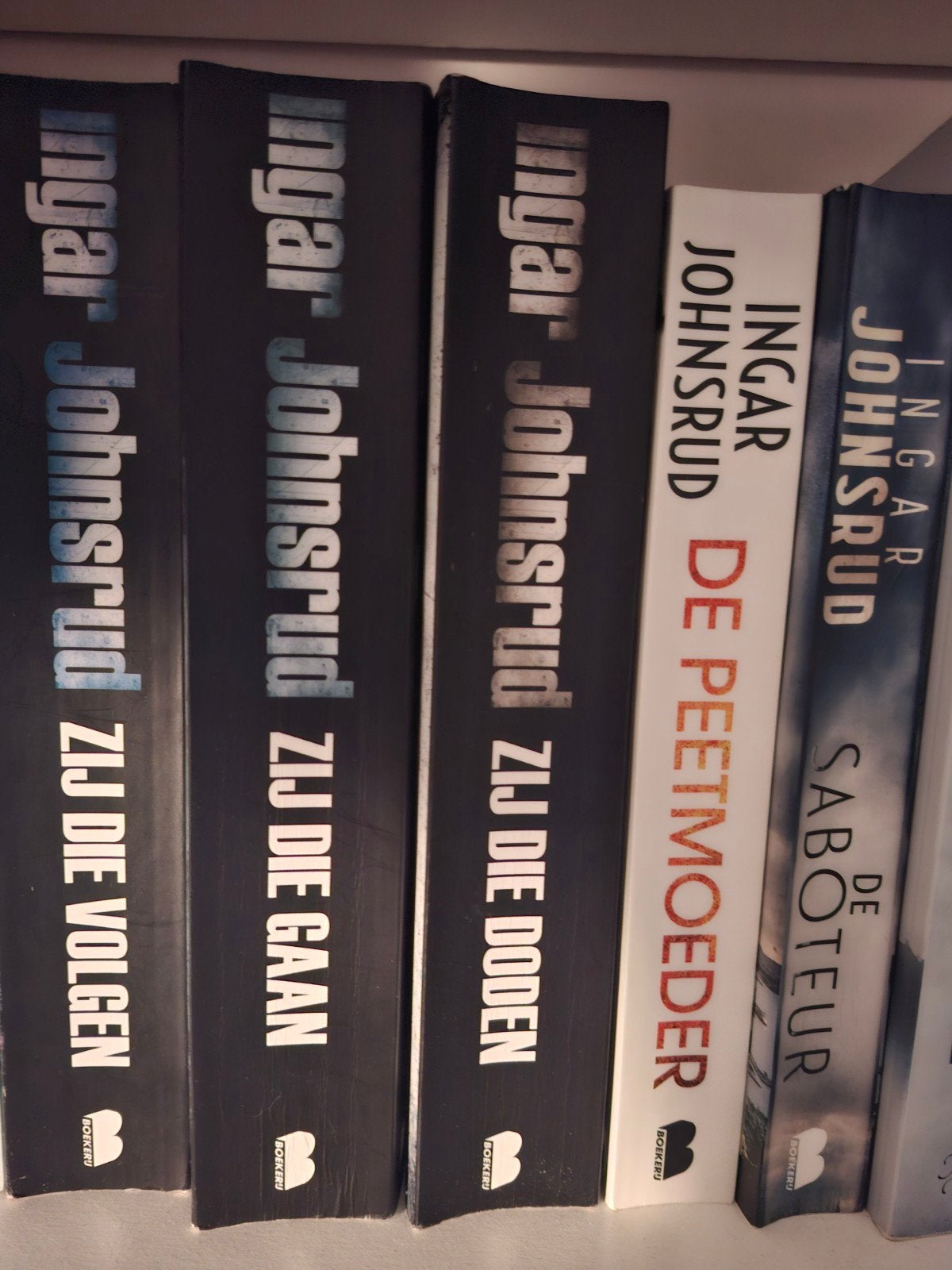 Ingar Johnsrud boeken, Boeken, Detectives, Gelezen, Ophalen