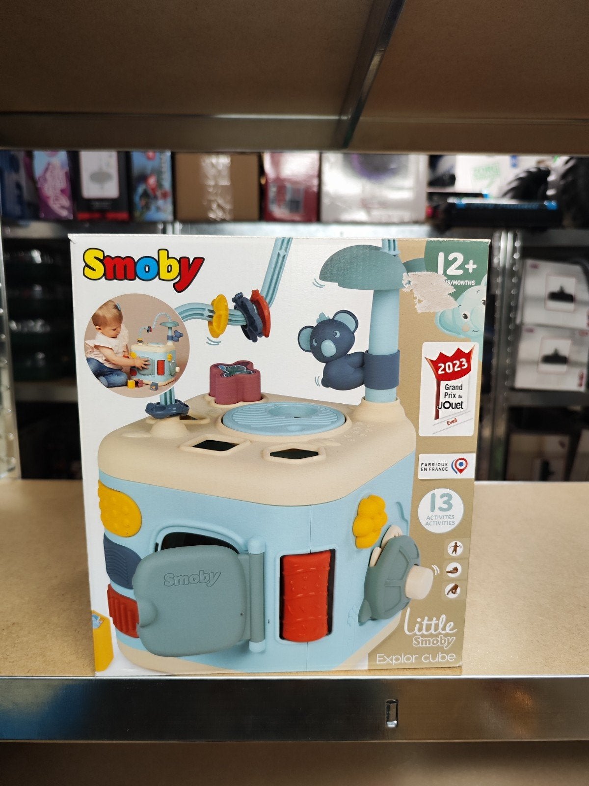 Smoby Little Smoby Explor Cube - Activiteitenkubus, Ophalen of Verzenden, Nieuw, Overige typen