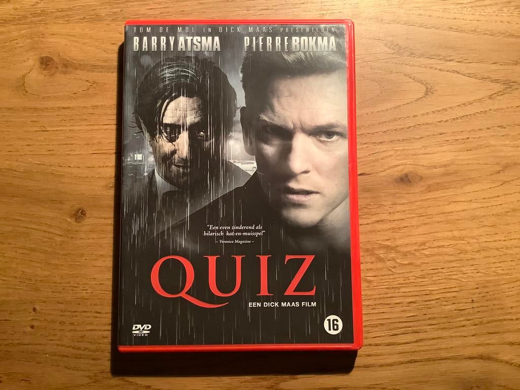 5). QUIZ regie Dick Maas met Pierre Bokma, Barry Atsma., Vanaf 16 jaar, Ophalen of Verzenden, Zo goed als nieuw, Overige genres