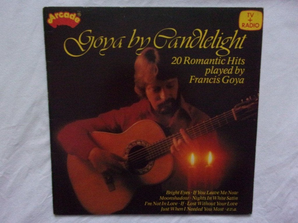 Francis Goya - Goya by candleleight LP, Ophalen of Verzenden, Gebruikt, 12 inch, LP