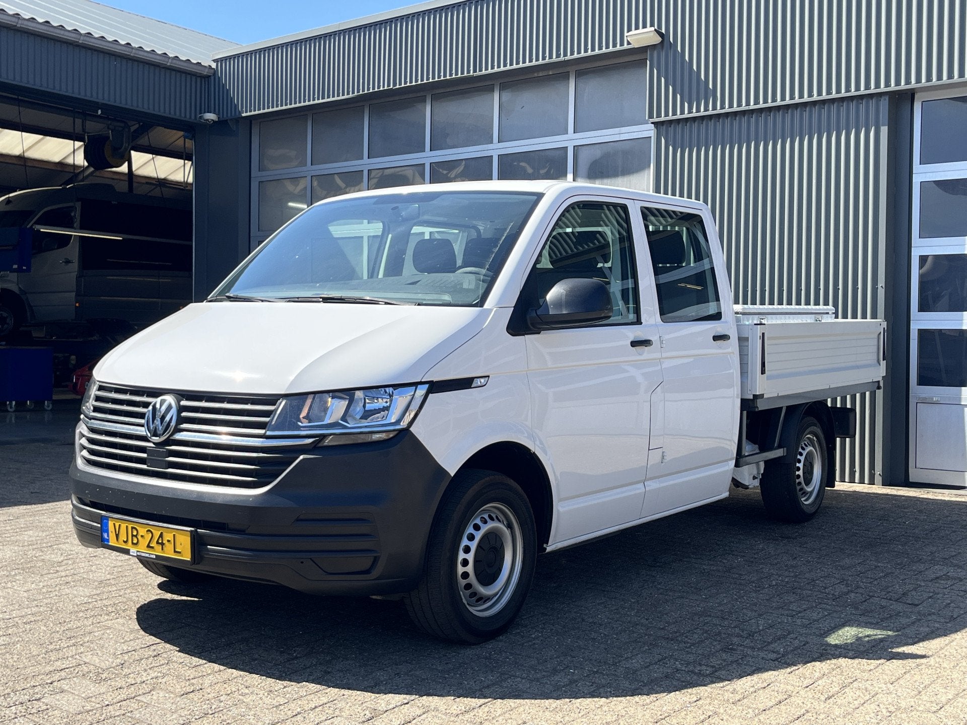 Volkswagen Transporter 2.0 TDI L2H1 DC Euro 6 Pick up Dubbel, Auto's, Voorwielaandrijving, Gebruikt, 4 cilinders, Volkswagen