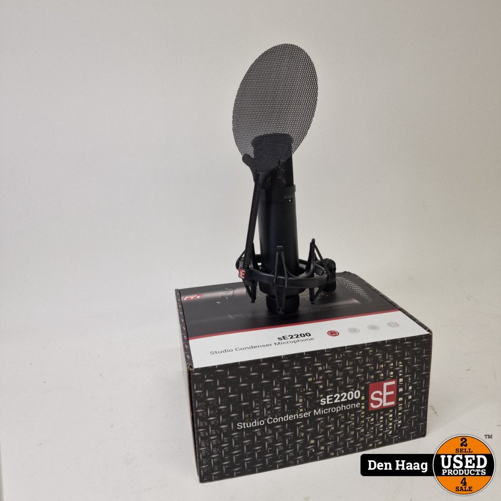 SE SE2200 Studio Condenser Microphone | Nette staat, Muziek en Instrumenten, Microfoons, Flex Ltd., Gebruikt, https://flex.com/contact-us