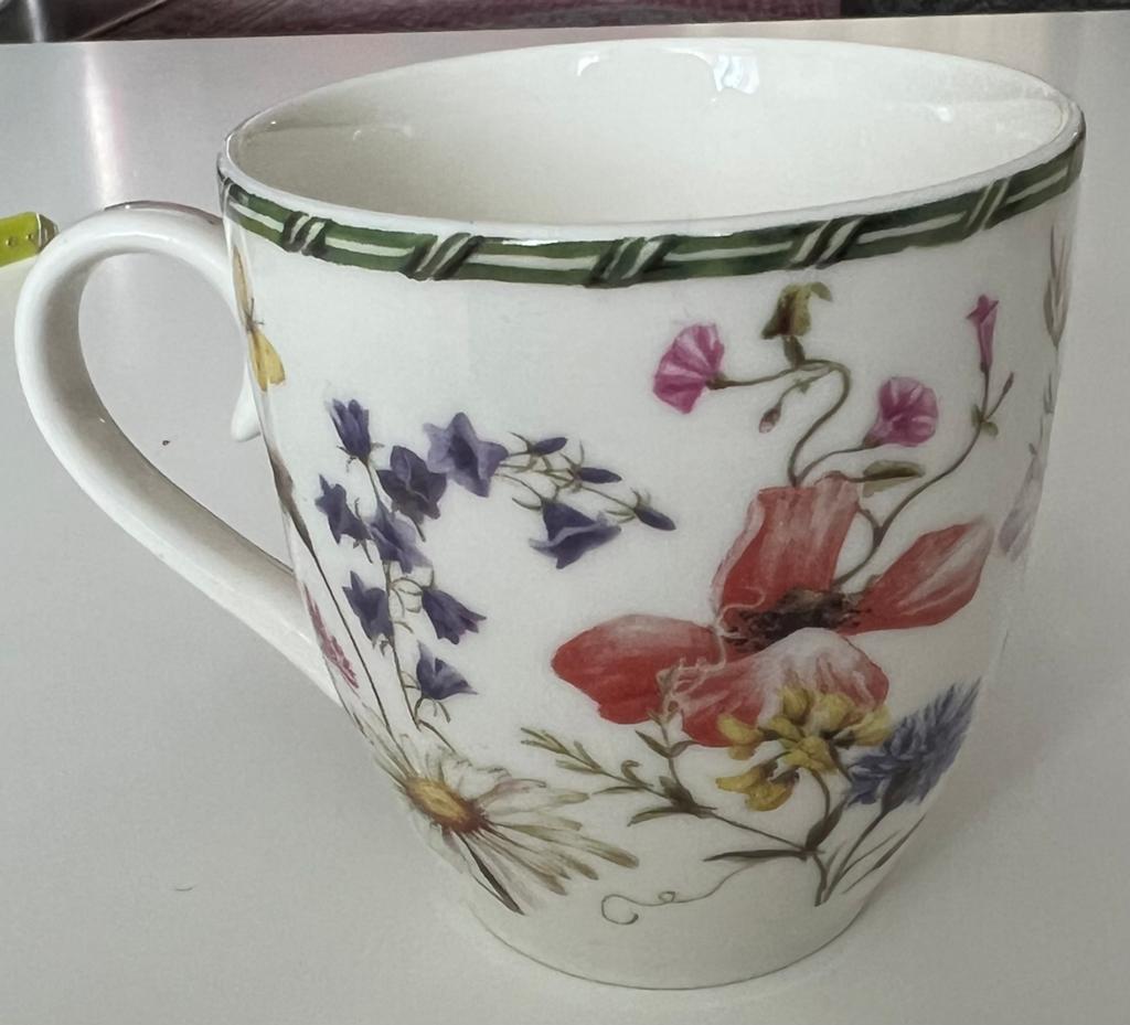 Mok Janneke Brinkman Wild Garden, Huis en Inrichting, Keuken | Servies, Ophalen of Verzenden, Zo goed als nieuw, Overige stijlen