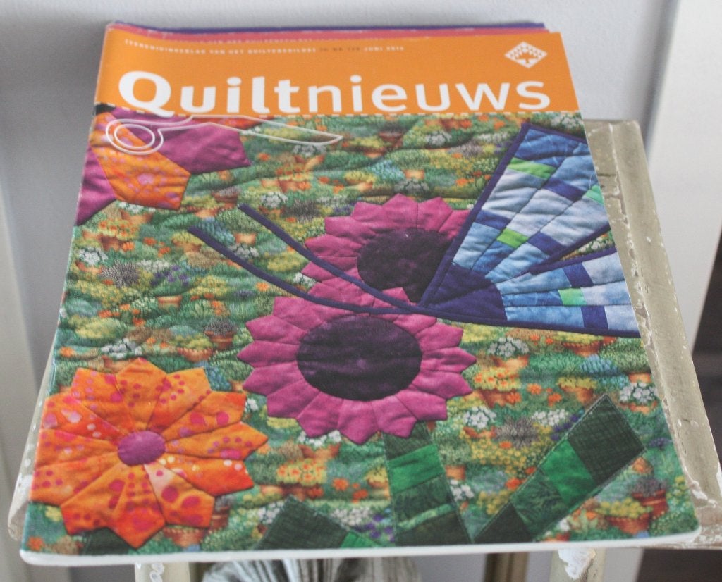quiltnieuws 2014, Ophalen of Verzenden, Gebruikt, Overige typen