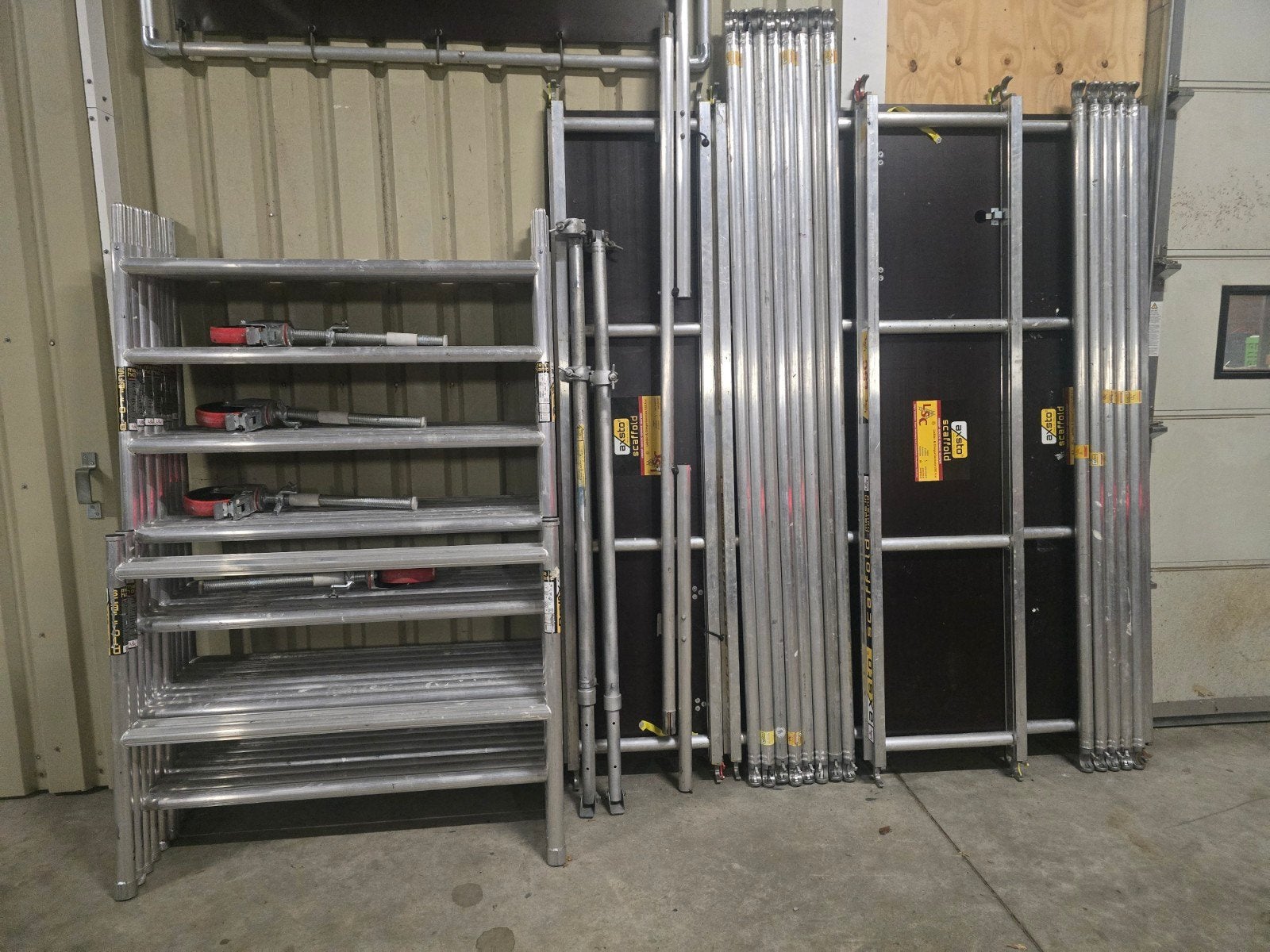 aluminium rolsteiger 10.20, Doe-het-zelf en Verbouw, Ophalen, Gebruikt, Rolsteiger of Kamersteiger, 5 meter of hoger