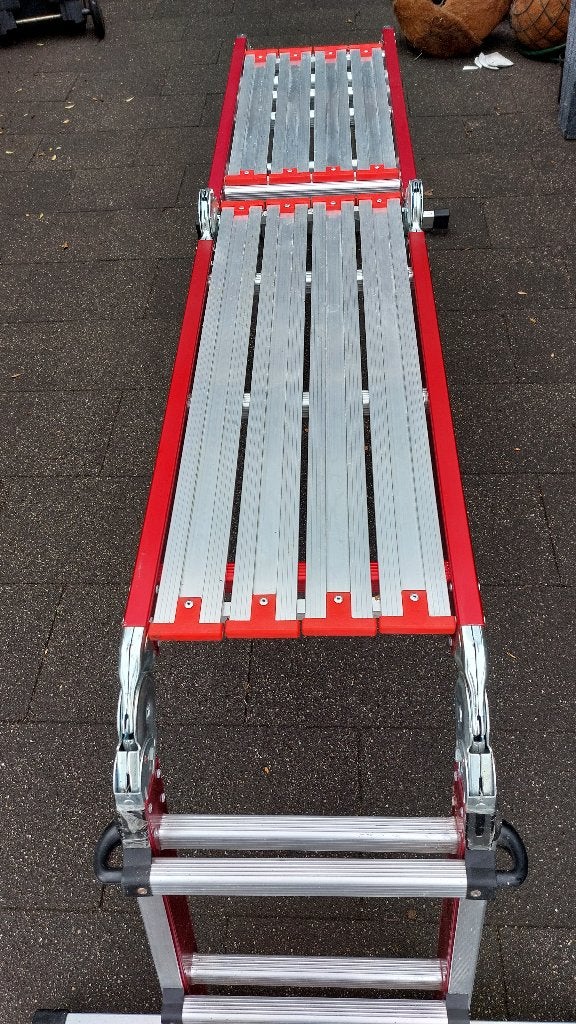 Altrex vouwladder Varitrex Do-it-All 4 x 3-treeds, Ophalen, Zo goed als nieuw, Ladder, Opvouwbaar of Inschuifbaar