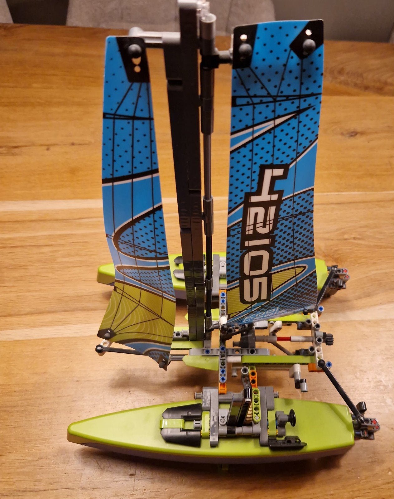 Lego technic catamaran, Ophalen of Verzenden, Zo goed als nieuw, Lego, Technic