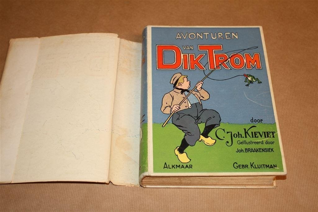 Avonturen van Dik Trom. 3e druk 1939. Met stofomslag., Ophalen of Verzenden, Gelezen