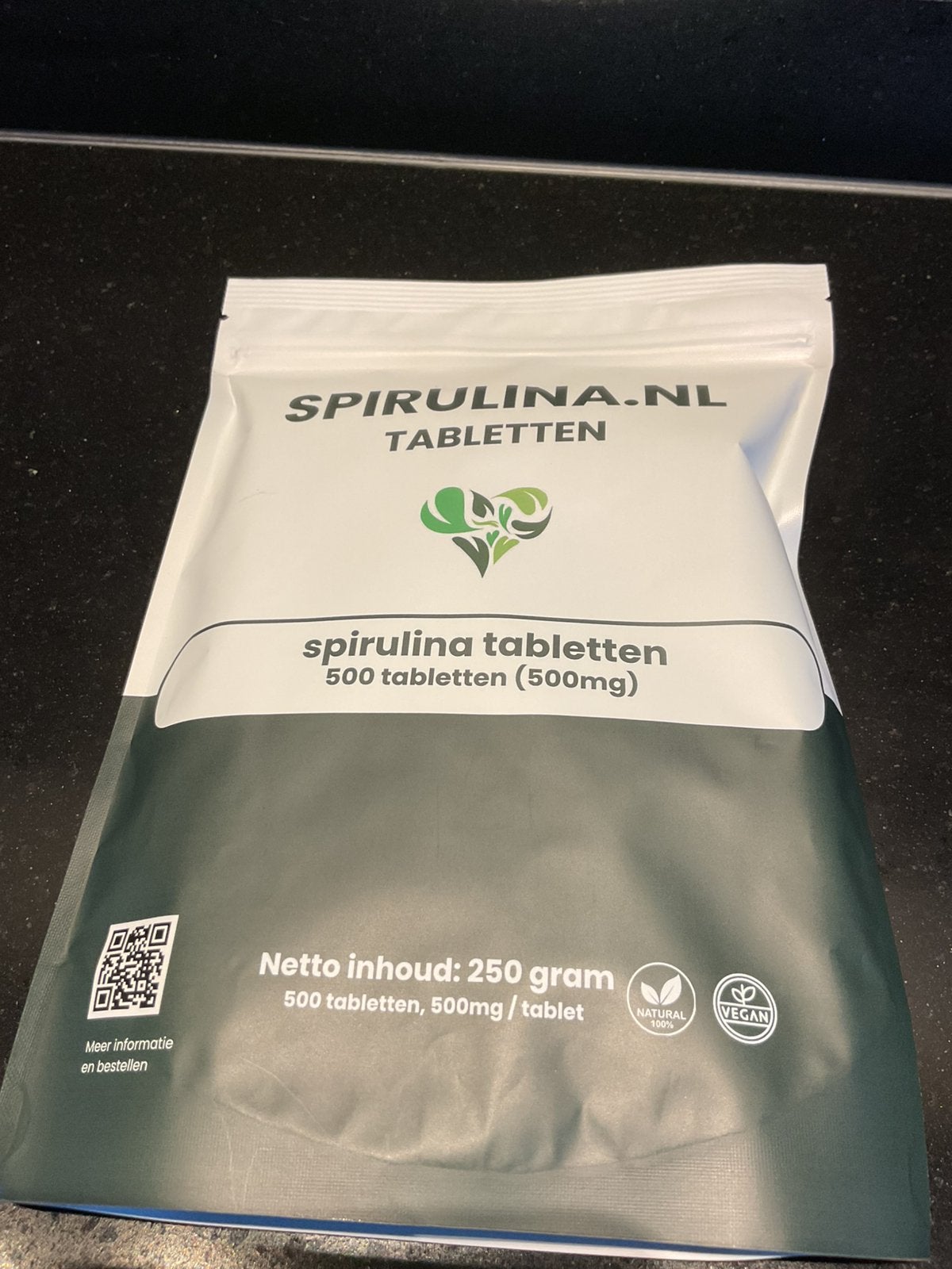 Spirulina tabletten 500mg - 500 stuks, Ophalen of Verzenden, Nieuw, Overige typen