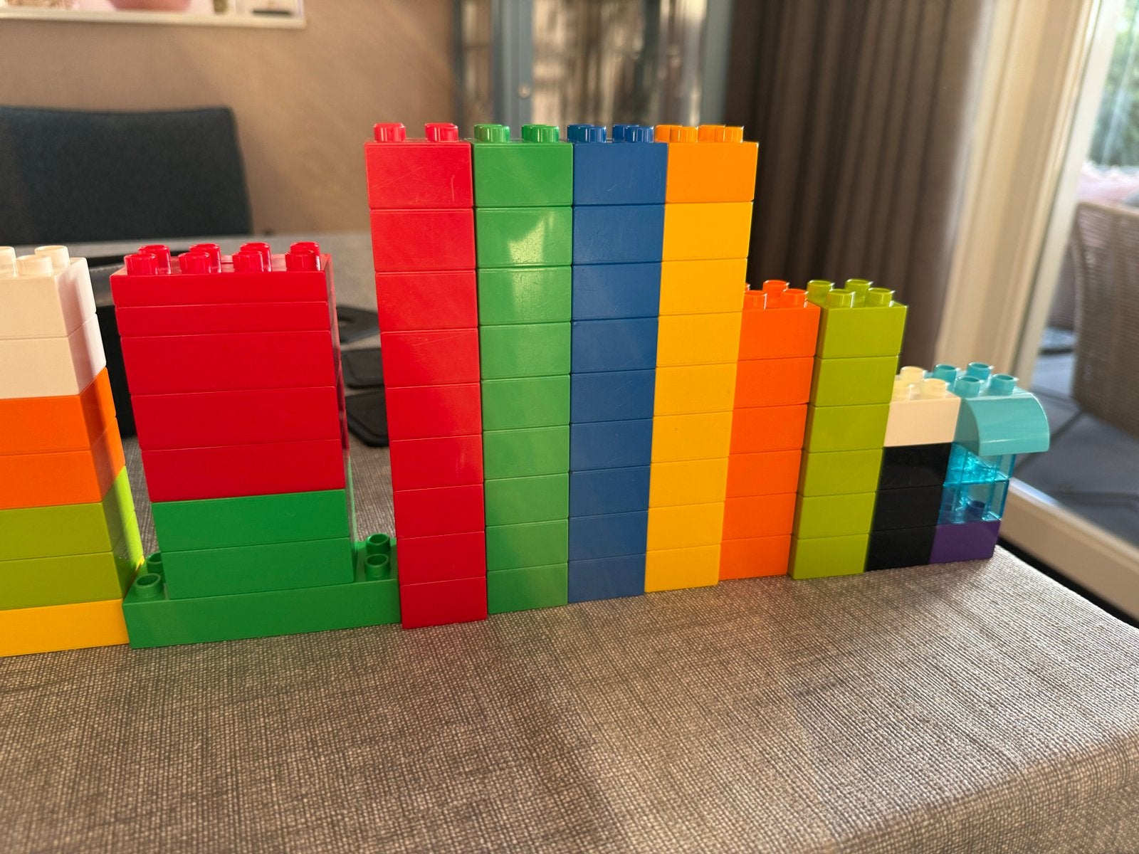 79 Duplo blokken uitbreidingsset - Zonder doos, Ophalen of Verzenden, Gebruikt, Losse stenen, Duplo