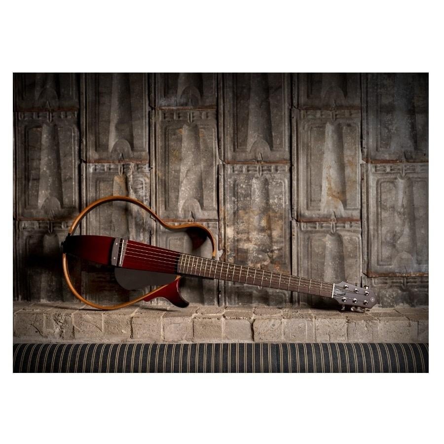 Yamaha SLG200S - Tobacco Brown silent guitar NIEUW, Met koffer, Nieuw, Ophalen of Verzenden, Yamaha Music Europe GmbH, Siemensstraße 22–34, 25462 Rellingen,Duitsland