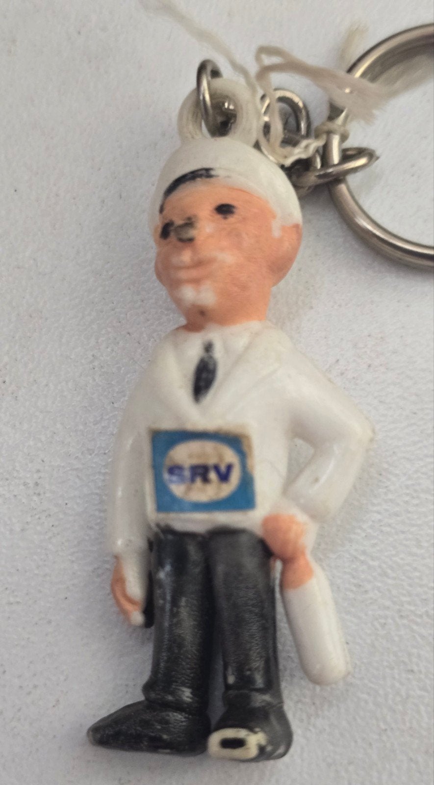 Vintage SRV Sleutelhanger - Man Figuurtje, Verzamelen, Ophalen of Verzenden