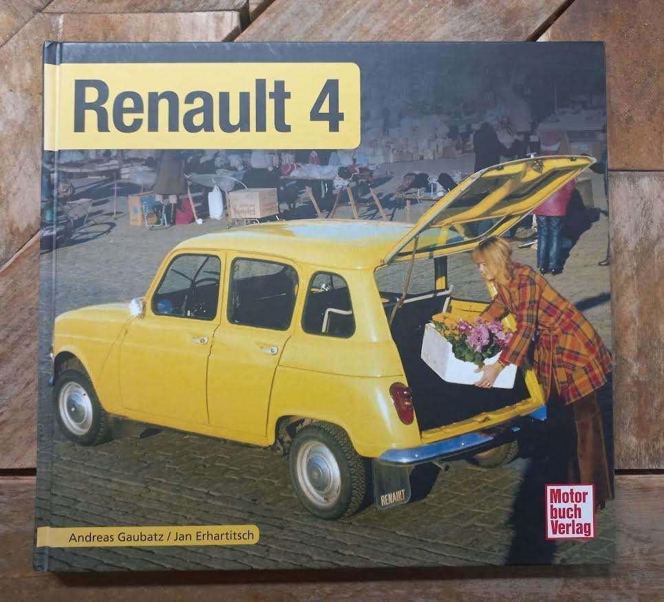 Renault 4.-Gaubatsch,A. & J.Erhartisch., Gaubatsch,A. & J.Erhartisch., Ophalen of Verzenden, Zo goed als nieuw, Renault