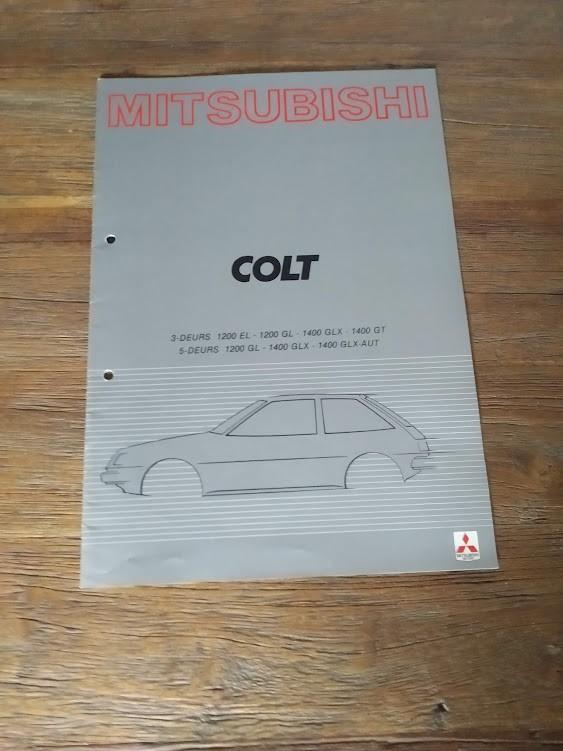 Mitsubishi Colt 12 / 1980 16 pag., Verzenden, Zo goed als nieuw, Mitsubishi