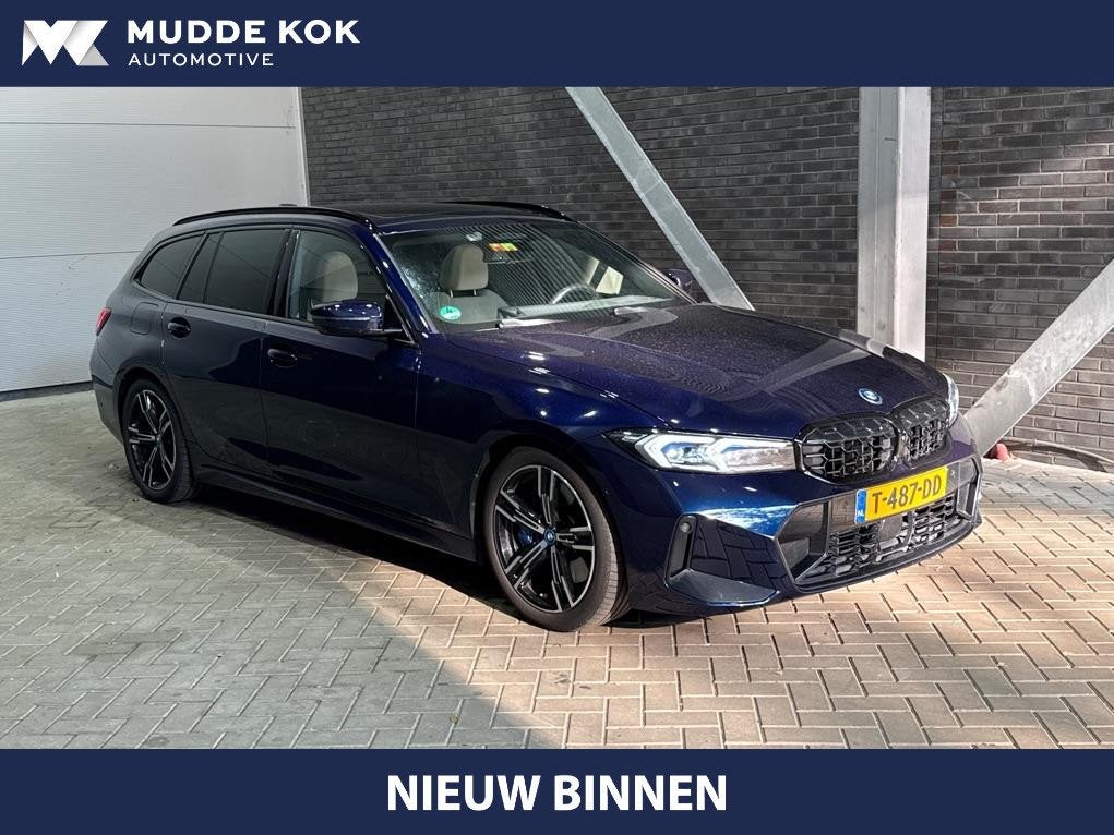 BMW 3-serie Touring 330e xDrive | ACC | Trekhaak | Panoramad, Auto's, 1998 cc, Gebruikt, 4 cilinders, Blauw