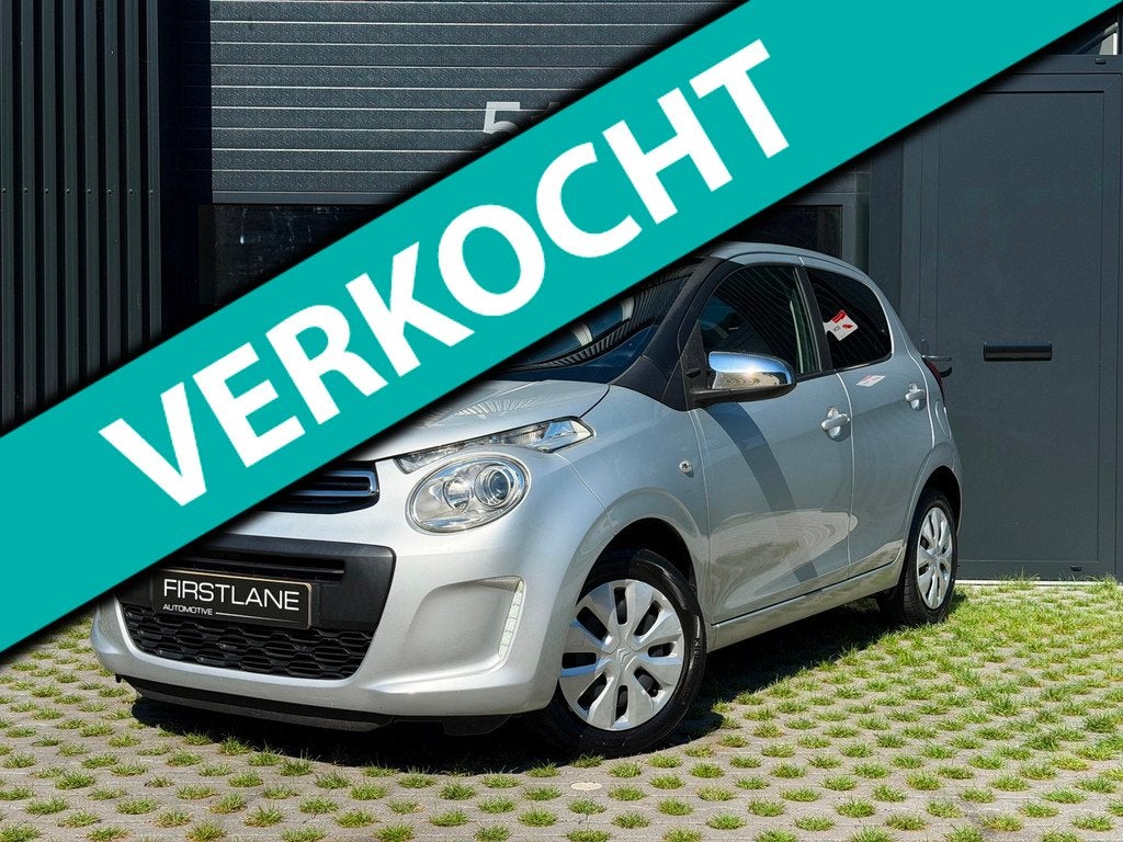Citroen C1 1.0 e-VTi Shine | Bleutooth | 1jr APK | Airco, Auto's, Citroën, Voorwielaandrijving, Euro 5, Stof, Gebruikt