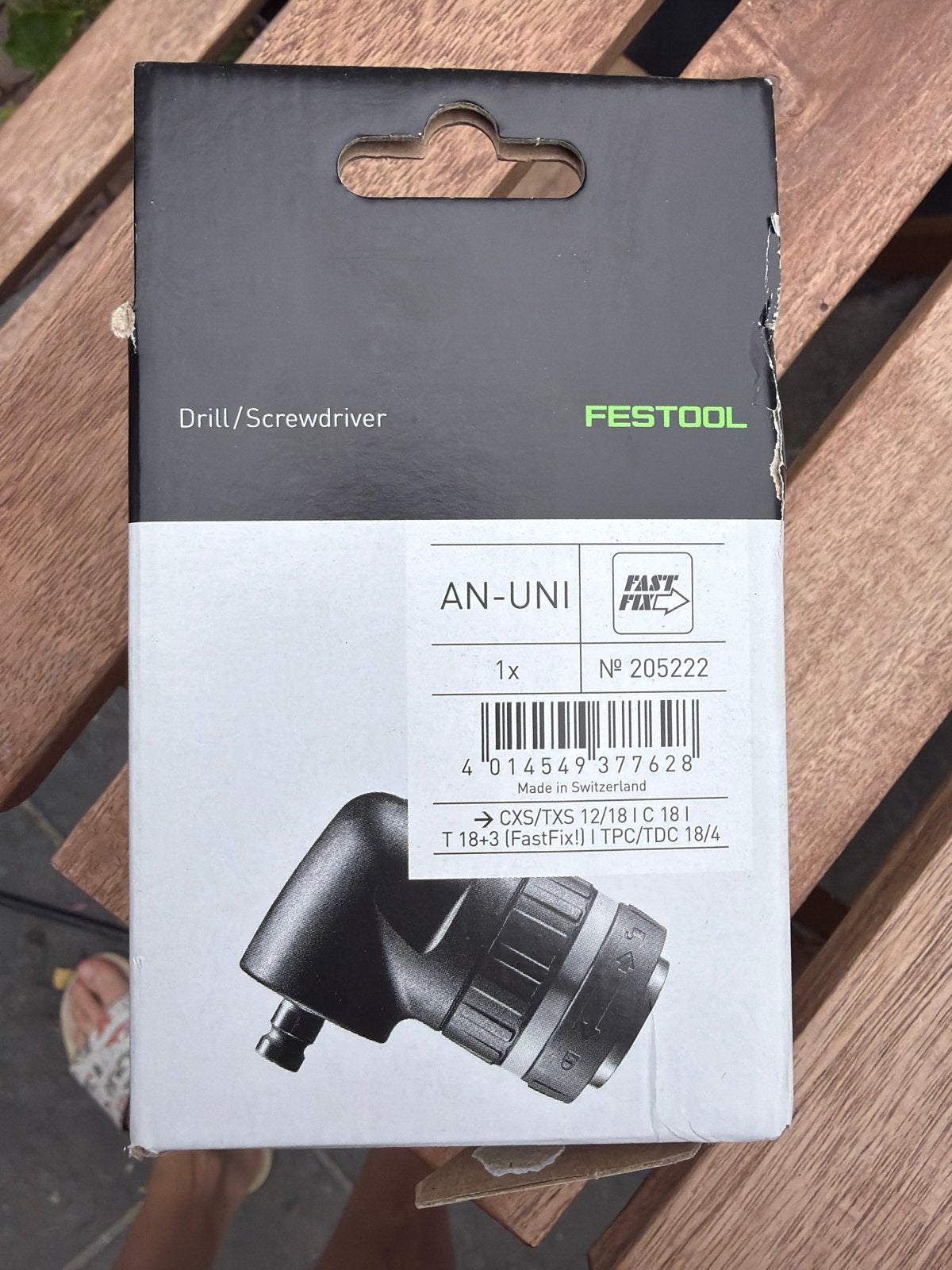2x Festool Haakse Kop AN-UNI voor Boormachine/Schroefmachine, Ophalen of Verzenden, Nieuw, Overige typen