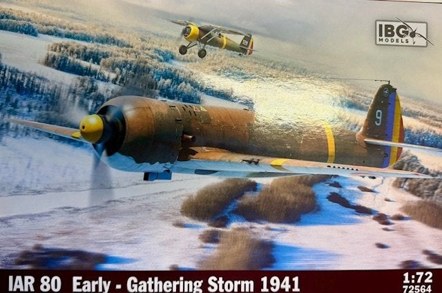 Coelianmodels, IBG 72564, I.A.R. 80 early, 1/72, € 28,99, Hobby en Vrije tijd, Modelbouw | Vliegtuigen en Helikopters, Overige merken