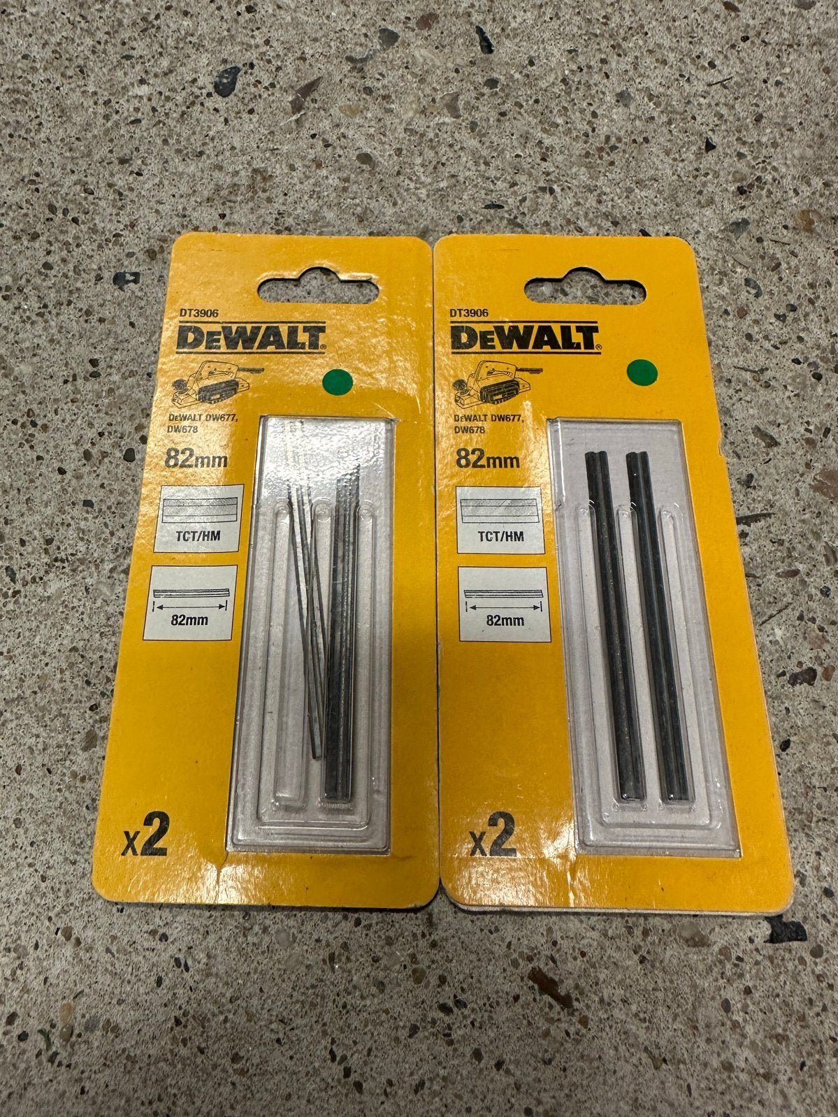 DeWalt DT3906 TCT/HM Schaafbeitels 82mm (2 sets)