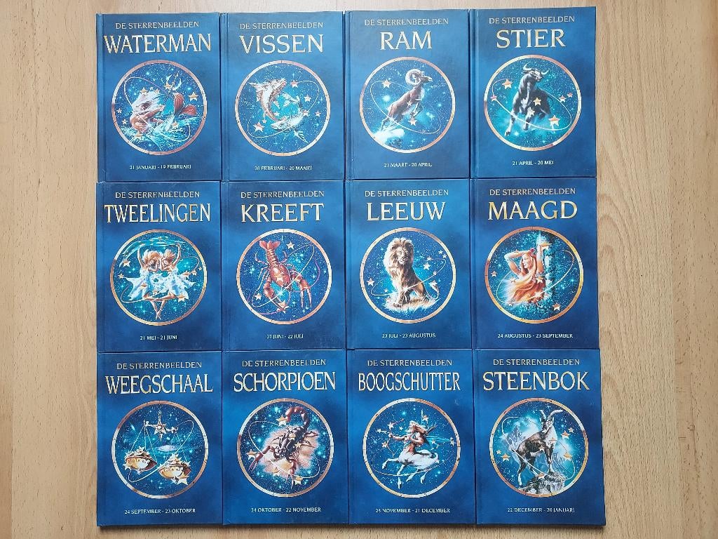 De sterrenbeelden - complete serie (12 delen), Ophalen of Verzenden, Nieuw, Spiritualiteit algemeen, Achtergrond en Informatie