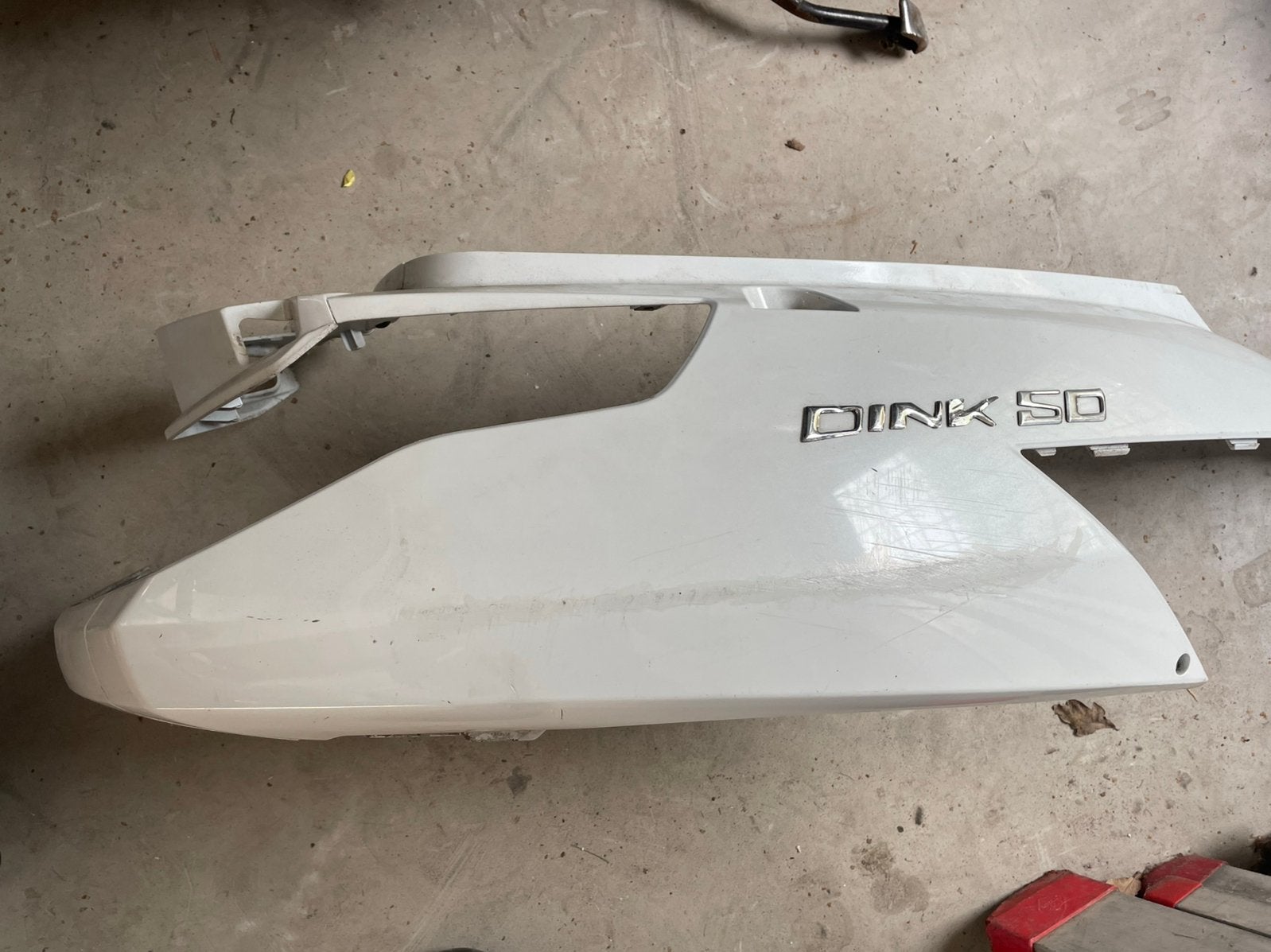 Zijkap achter Kymco New Dink 50, Ophalen of Verzenden, Gebruikt, Kymco