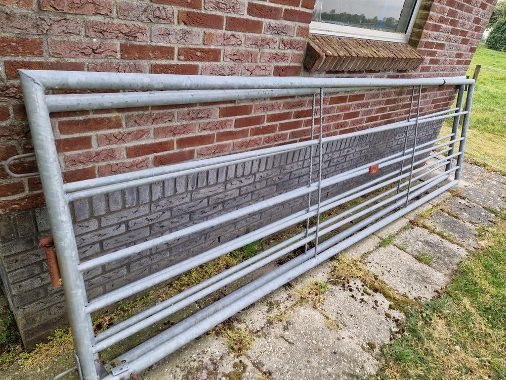 Hekken  4 bij 1.10, Tuin en Terras, Tuinhekken en Hekwerk, Ophalen of Verzenden, IJzer