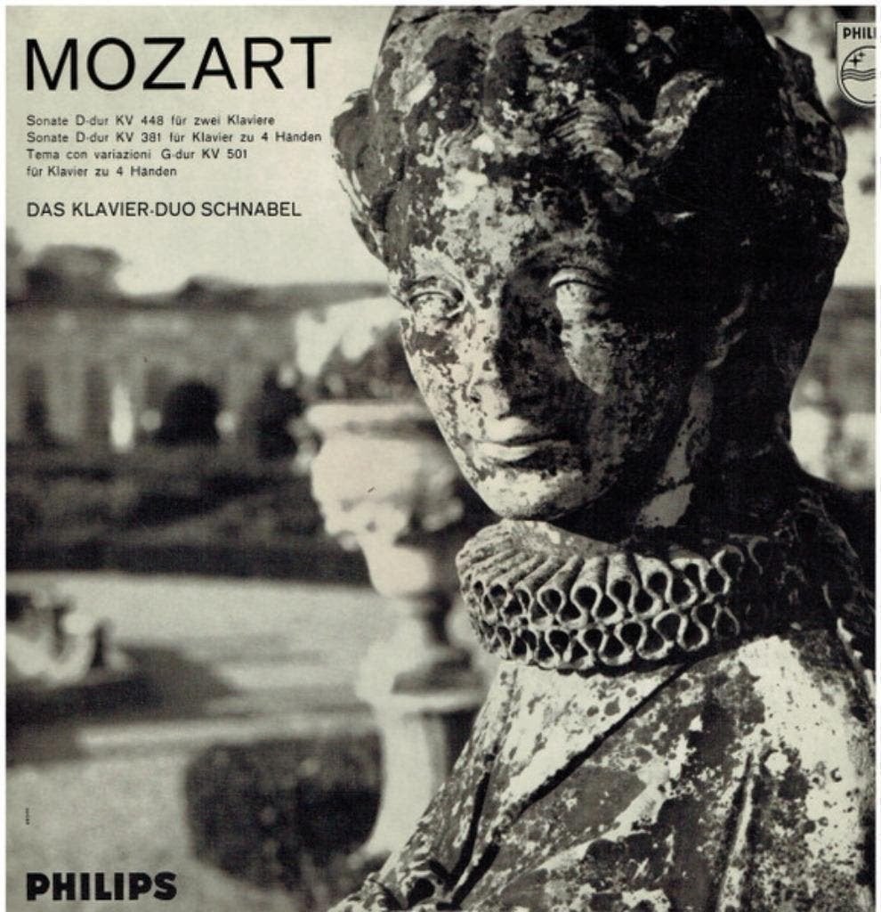 Wolfgang Amadeus Mozart, Piano Duo Schnabel – Mozart Sonate, Kamermuziek, Ophalen of Verzenden, Zo goed als nieuw, 12 inch