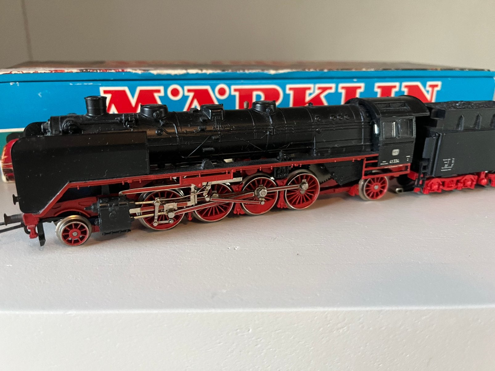 Marklin 3082 H0 met rook Ovp, Wisselstroom, Locomotief, Ophalen of Verzenden, Zo goed als nieuw