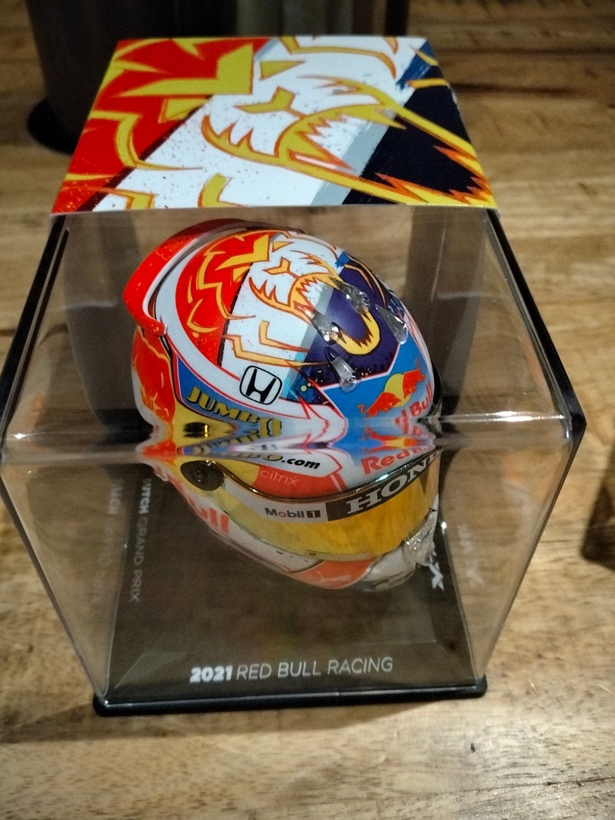 Max Verstappen 1/4 helm Zandvoort, Ophalen of Verzenden, Zo goed als nieuw, Formule 1