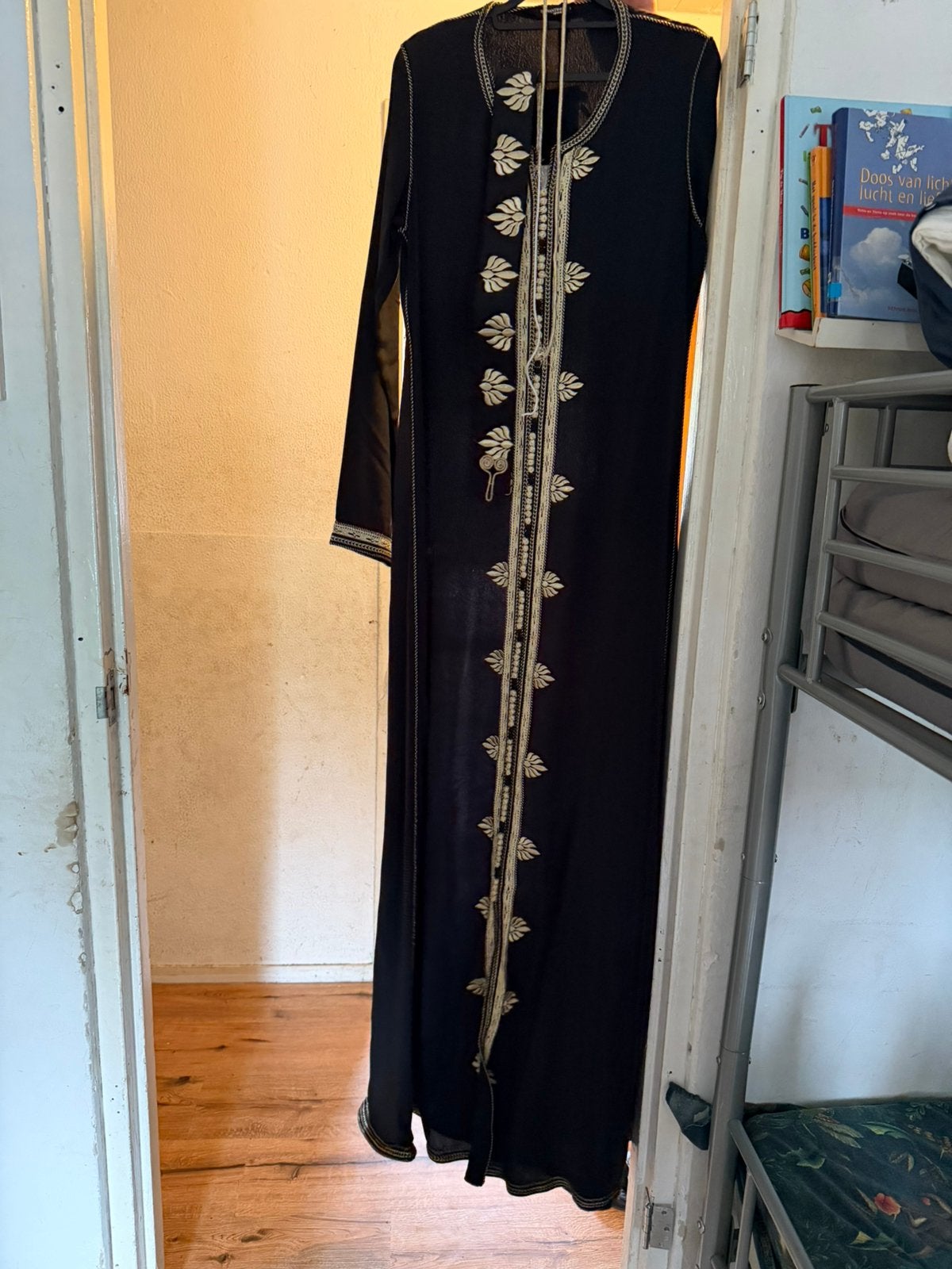 Marokaanse feestjurk maat s, Kleding | Dames, Ophalen of Verzenden, Zo goed als nieuw, Blauw, Overige typen