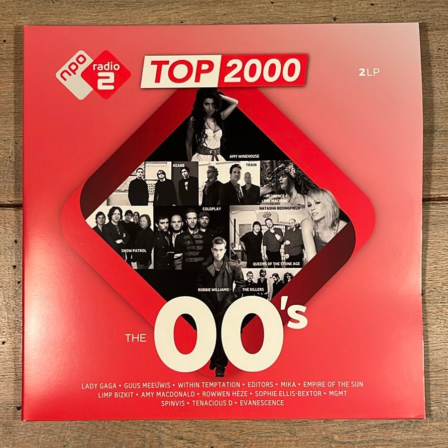2 LP Top 2000 “the 00’s” (colored), Ophalen of Verzenden, Zo goed als nieuw, 12 inch, Pop