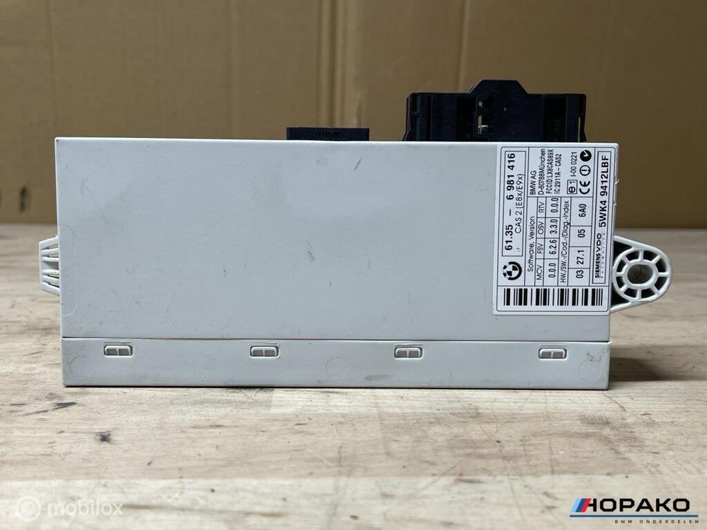 CAS module BMW 1/3 serie e9x e8x | 61356981416, Auto-onderdelen, Elektronica en Kabels, Gebruikt, Einsteinlaan 5 rijswijk, Bmw
