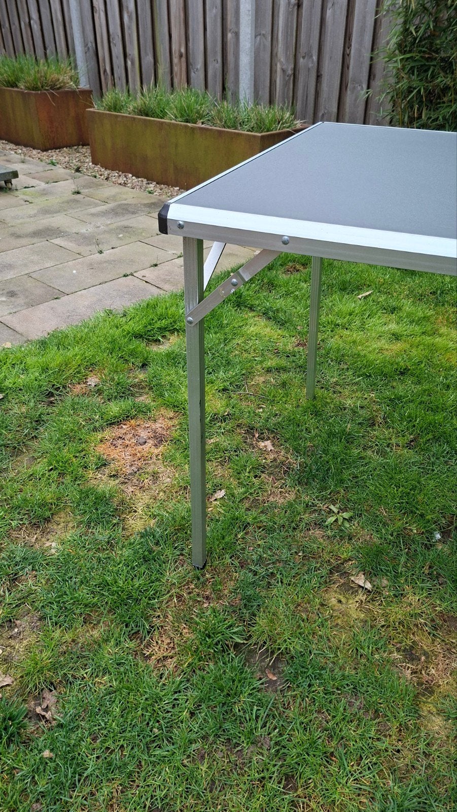 Campingtafel inklapbaar L119xB80xH71, Caravans en Kamperen, Kampeermeubelen, Ophalen