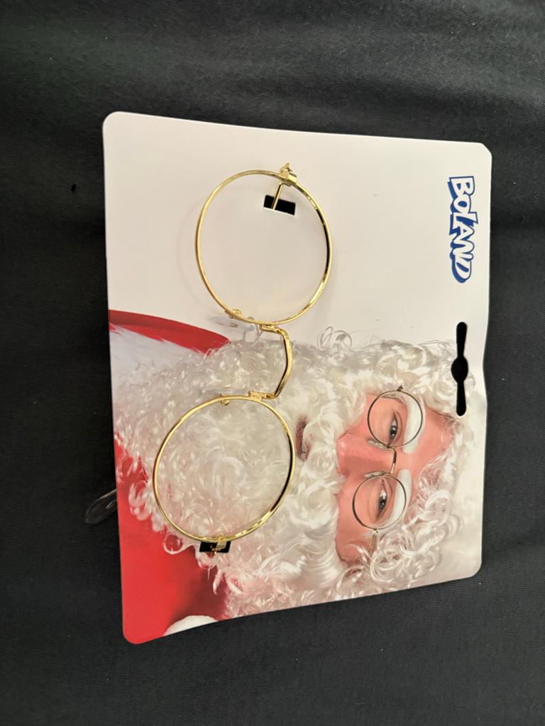 Gouden Party Bril - Perfect voor Feestjes en Carnaval, Ophalen of Verzenden, Nieuw, Feestartikel, Carnaval