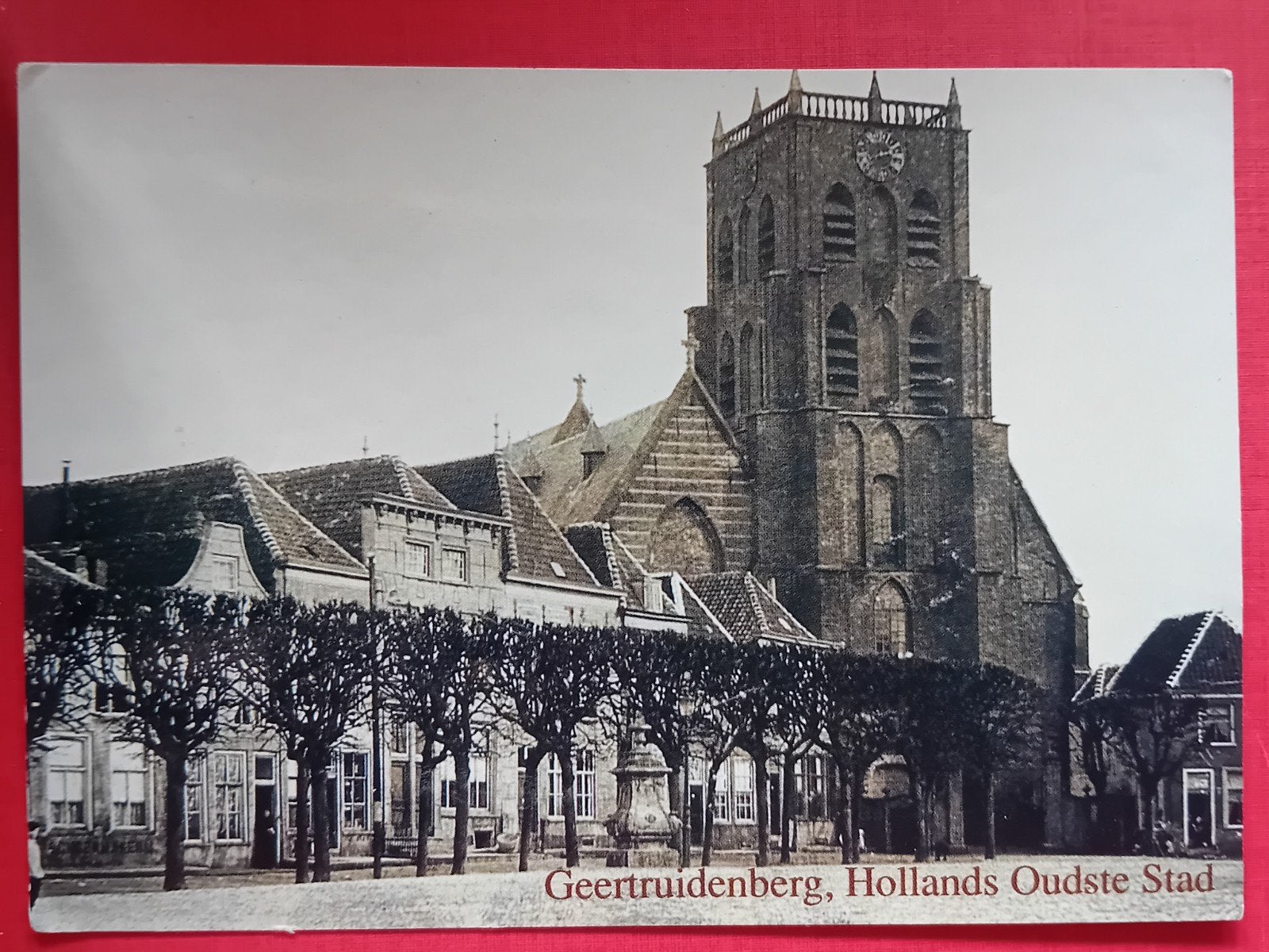 Oude Ansichtkaart Geertruidenberg, Holland's Oudste Stad, Verzamelen, Ansichtkaarten | Nederland, Ophalen of Verzenden, Voor 1920