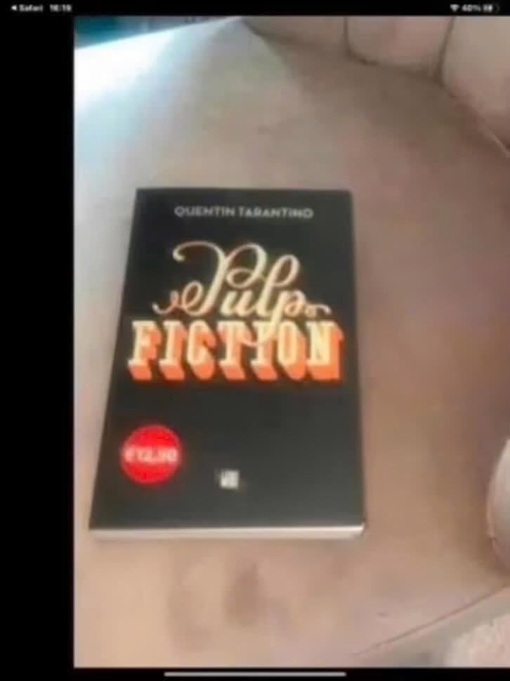 Pulp Fiction - Quentin Tarantino (Boek), Boeken, Ophalen of Verzenden, Zo goed als nieuw, Quentin Tarantino, Amerika