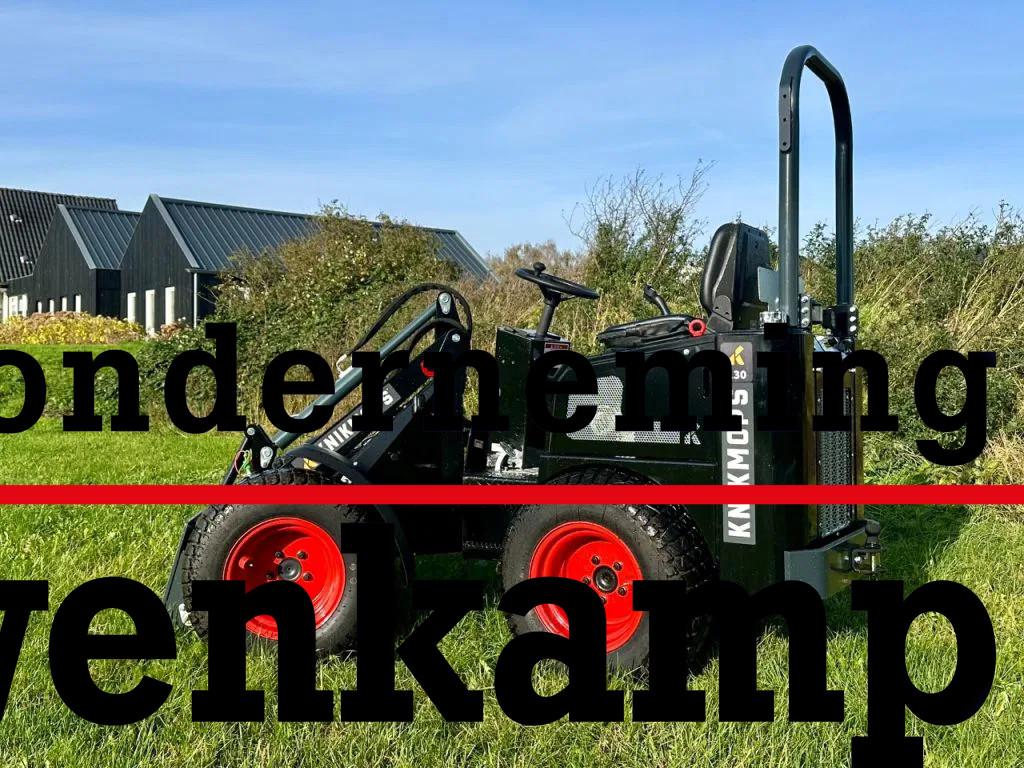 Knikmops 130 mini shovel | bouwjaar 2026 | NIEUW BELLEN VOOR, Wiellader of Shovel