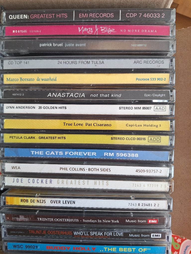 Cd allegaartje, Ophalen, Gebruikt, Overige typen