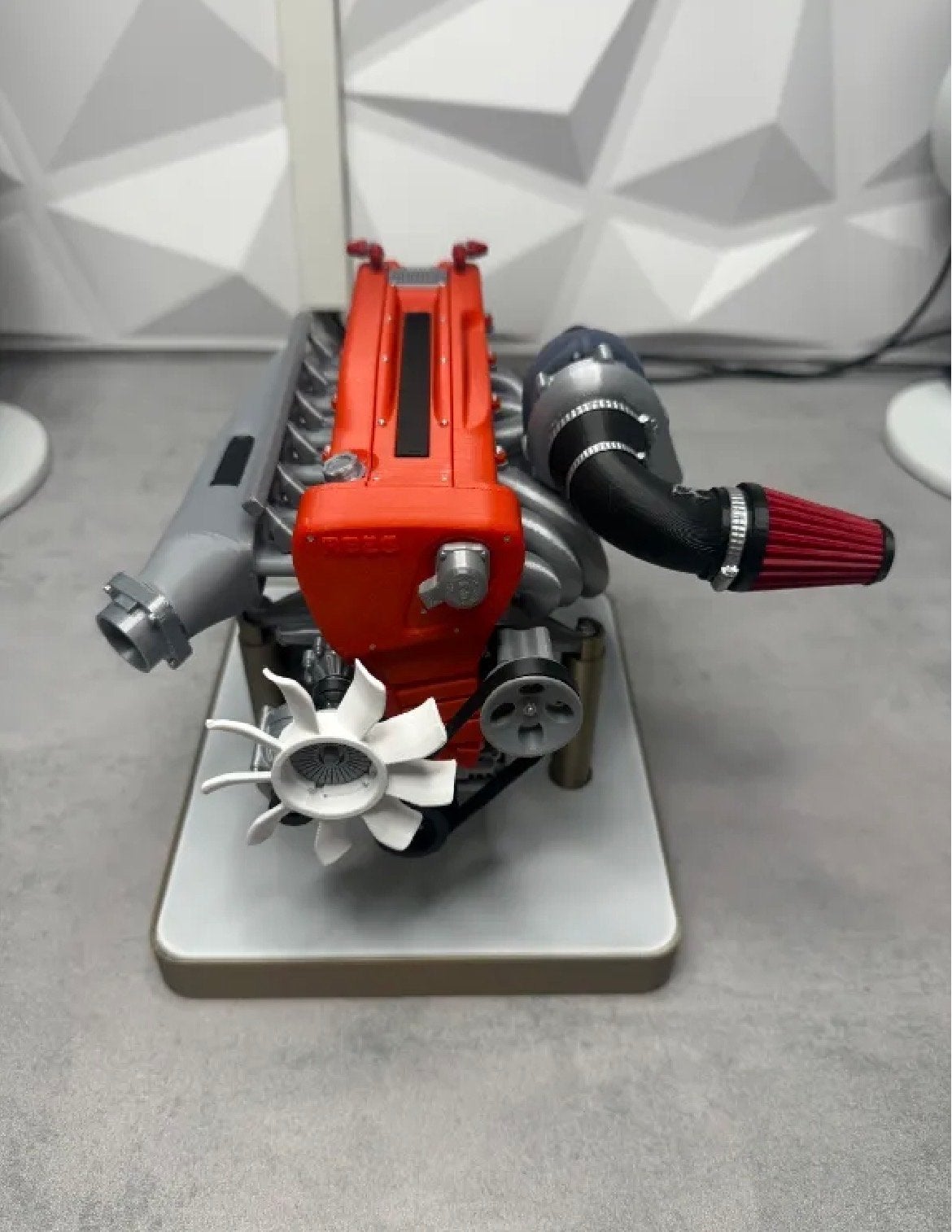 Gedetailleerd model van een motorblok, Overige merken, Nieuw, Ophalen of Verzenden, Groter dan 1:32