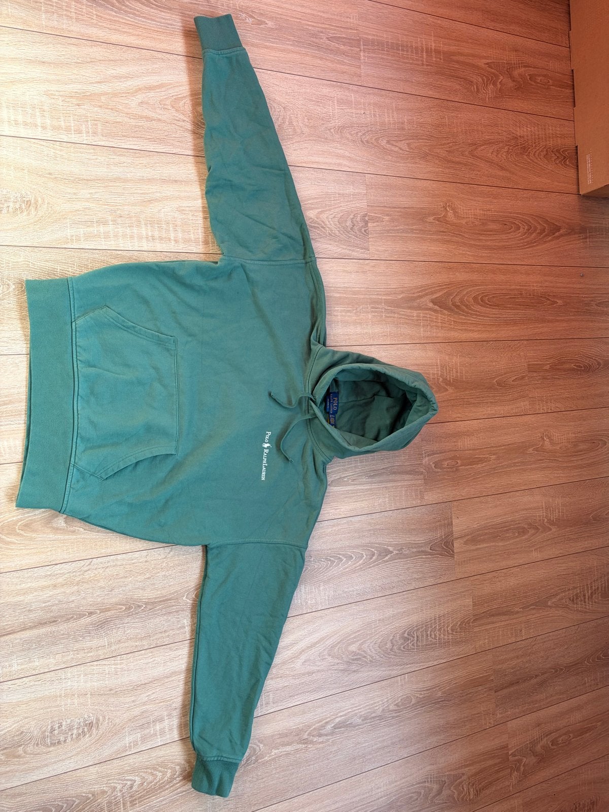 Ralph Lauren Hoodie Groen Maat S (170cm) Relaxed Fit - nieuw, Ophalen of Verzenden, Zo goed als nieuw, Jongen, Trui of Vest