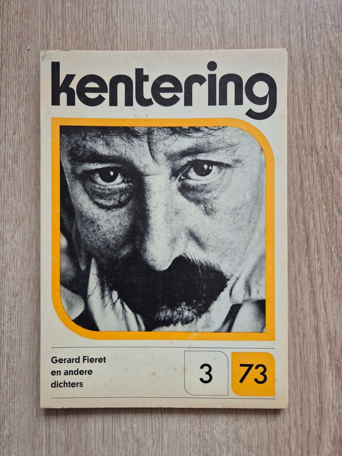 tijdschrift Kentering 1973 (Nr. 3) – Cover Gerard Fieret
Bes, Boeken, Ophalen of Verzenden, Gelezen