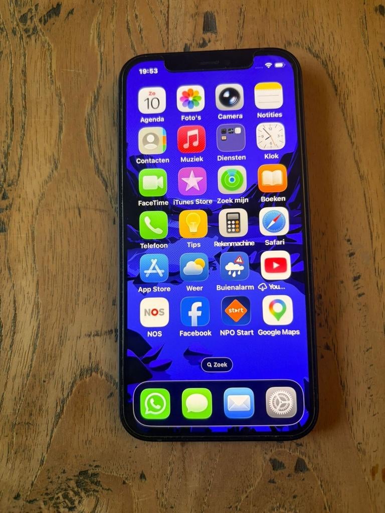 Iphone 12 64 GB Zwart, Telecommunicatie, Mobiele telefoons | Apple iPhone, Zwart, 88 %, Ophalen of Verzenden, Zo goed als nieuw
