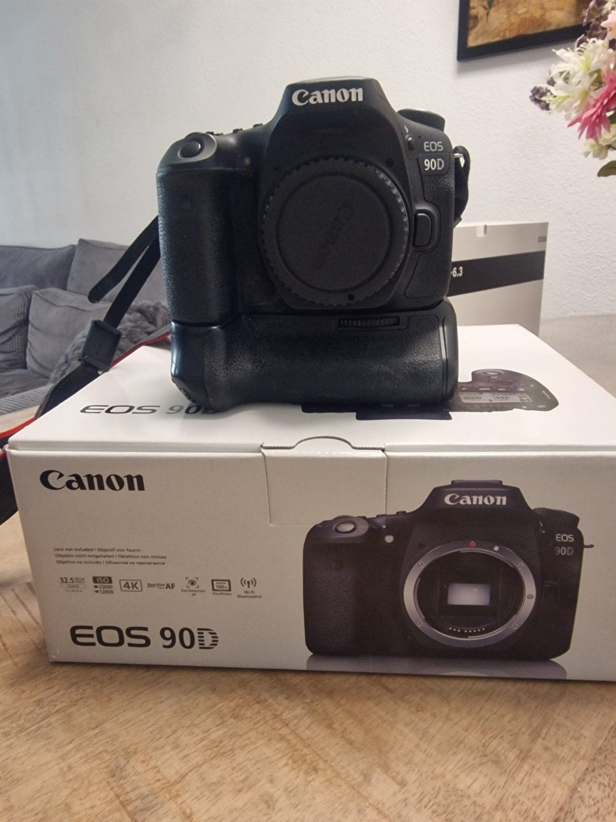 Camera canon 90D, Ophalen, Zo goed als nieuw, Canon, Geen optische zoom