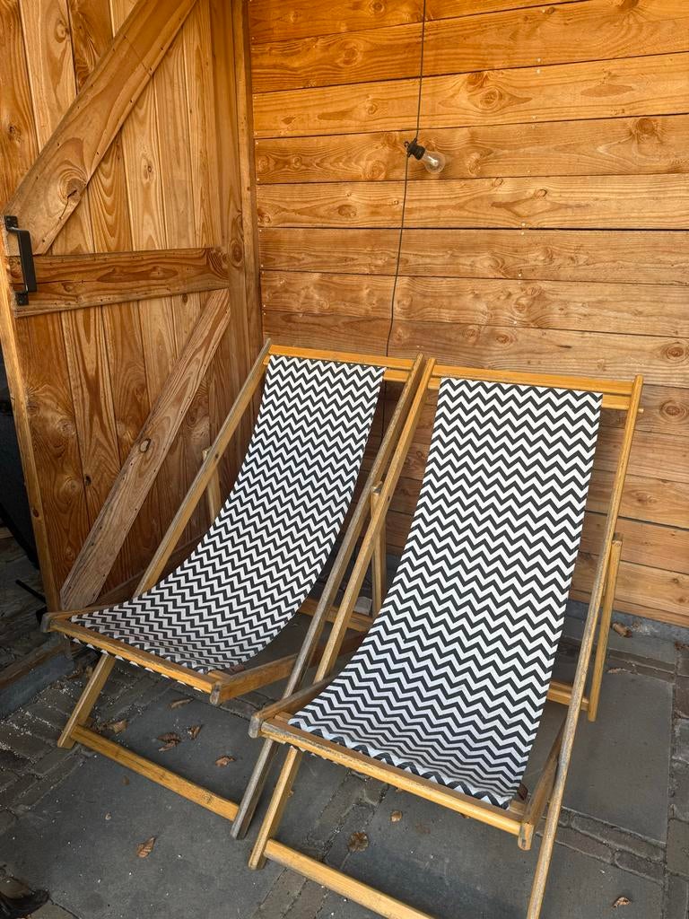 Urban Outdoor Strandstoelen Soho - inklapbaar, Ophalen of Verzenden, Gebruikt, Hout, Inklapbaar