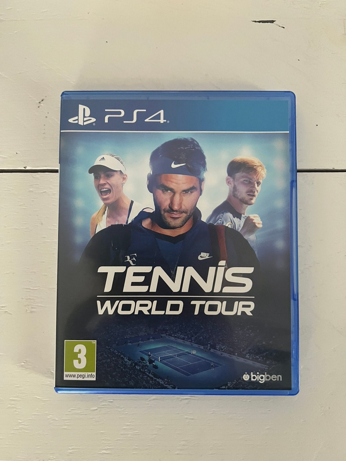 Tennis world tour ps 4, Ophalen of Verzenden, Zo goed als nieuw, Sport, 3 spelers of meer