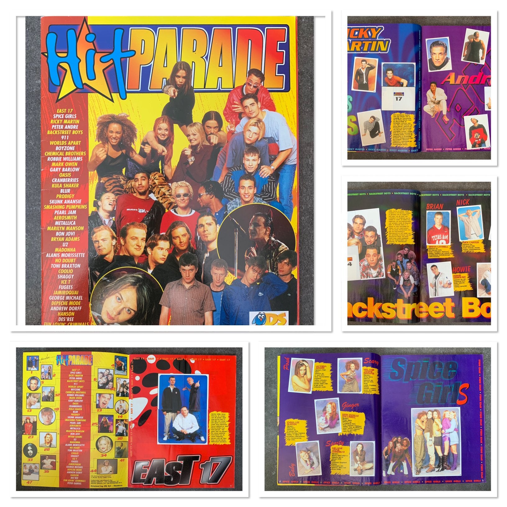 HitParade StickerAlbum/PlaatjesAlbum, Ophalen of Verzenden